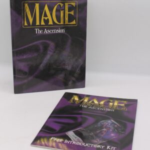 Manuale gioco di ruolo "Mage: The Ascension" + Kit