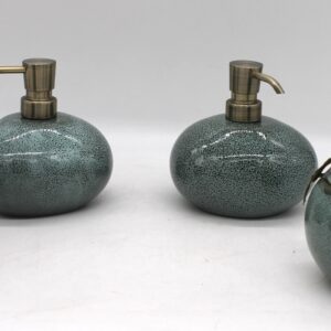 Set accessori bagno serie Aquanova Ugo "Forest" in ceramica