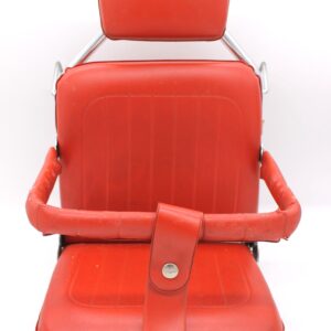 Seggiolino vintage anni '70 rosso