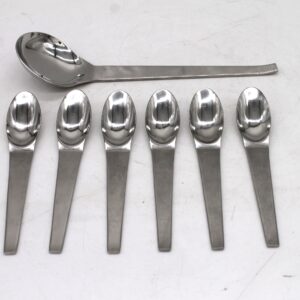 Set cucchiai 7pz Lunik mod. 2060 Carl Auböck - Morinox