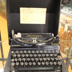 Macchina da scrivere Remington Model 5 portatile nera