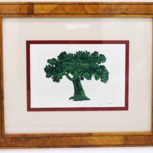 Mario Schifano "Albero" Litografia