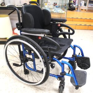 Carrozina sedia a rotelle Progeo + accessori